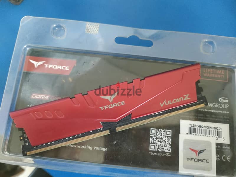 Ram 8gb ddr4 3000mhz  ( T_FORCE ) 2