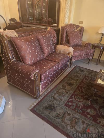 طقم انتريه كبير زان عموله