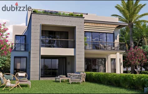 تاون هاوس 215 متر للبيع برايم لوكيشين  بجوار نادي الجزيرة الرياضي