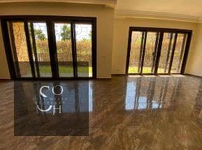 Apartment fully finished with garden in pyramids heights next New Giza and near ELkhamayel