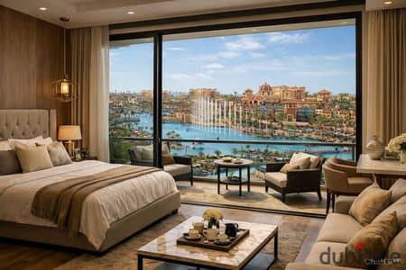 Hot deal apartment for sale in installments in a prestigious compound (A Piece of Rome) in front of Zayed Gate 4 in October City.