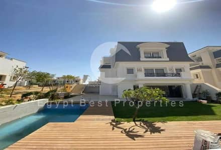 Villa fully finished ready to move  in new cairo compound in golden square with 5% down payment over 7 years installment