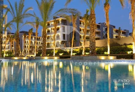 استلم فيلا بارخص سعر في patio town لفتره  محدوده 4غرف بحري فيو مفتوح  بمقدم 5% فقط فرصة مميزة في قلب التجمع الخامس