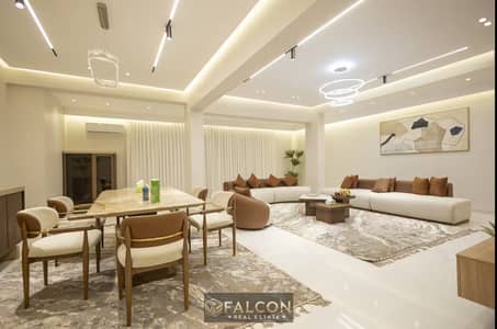 Apartment for sale in Marriott Residence (126m + 2 bedrooms), fully furnished with luxury finishes, next to Aljar Sheraton Compound and Taj City