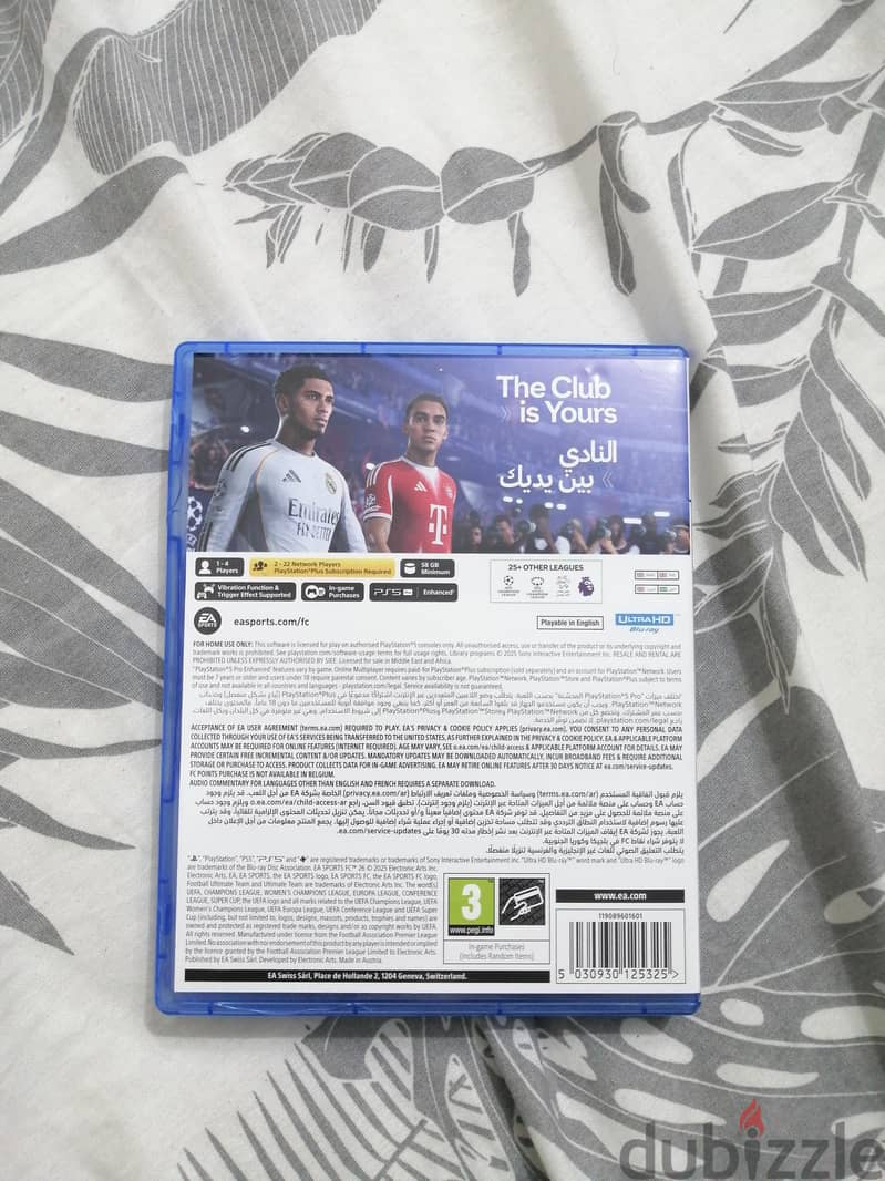 PS5  FIFA 26 CD 1