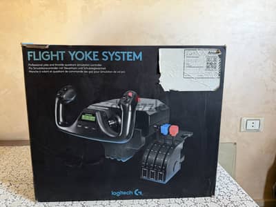 Logitech G Flight Yoke System - Open Box كسر زيرو
