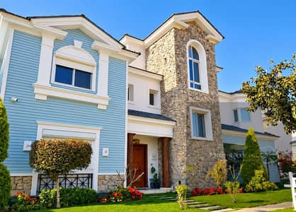 فيلا 5 غرف للبيع في Mountain View October Park مدينه 6 اكتوبر | جاهزة للاستلام | إطلالة على اللاندسكيب