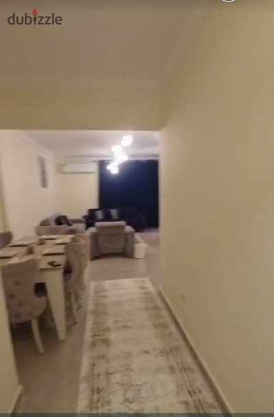 Apartment for rent furnished with super lux finishing 140 m fully air-conditioned compound Janna Zayed 2 Janna Zayed 2