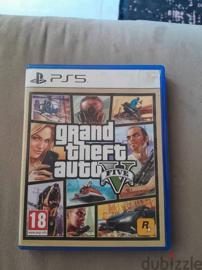 grand theft auto five ps5 used