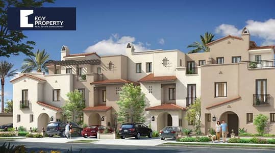 تاون هاوس فيلا للبيع متشطب بالكامل بالتقسيط في اب تاون كايرو  Uptown Cairo