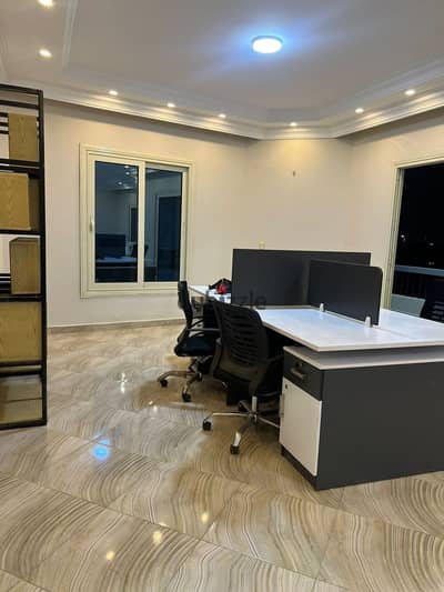 Fully furnished 220m office with air conditioning for rent - corporate villa - first floor with elevator - 60 thousand final