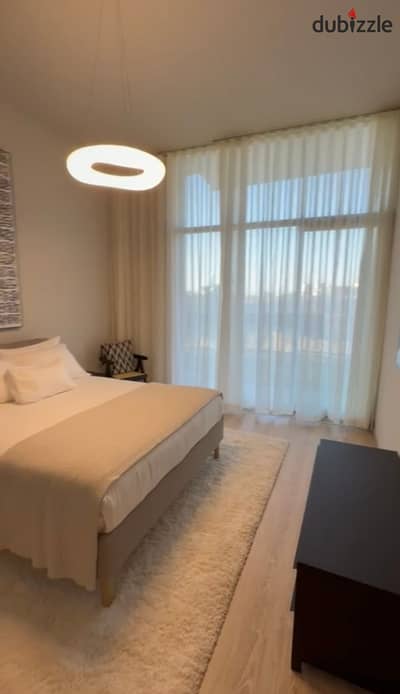 fully finished Apartment 2 bed for sale in waterway west sheikh zayed