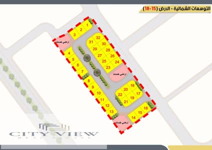أرض 500م للبيع بيت الوطن التوسعات الشمالية المرحلة 11 بجوار بالميرا على الرئيسي