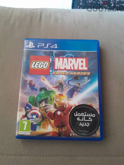 lego marvel super heroes ps4 used