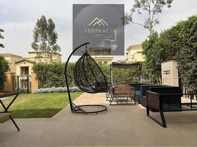 3-story corner villa with private pool, high-end finishing, ACs, and immediate delivery in Fifth Square, Golden Square, next to Mivida & AUC.