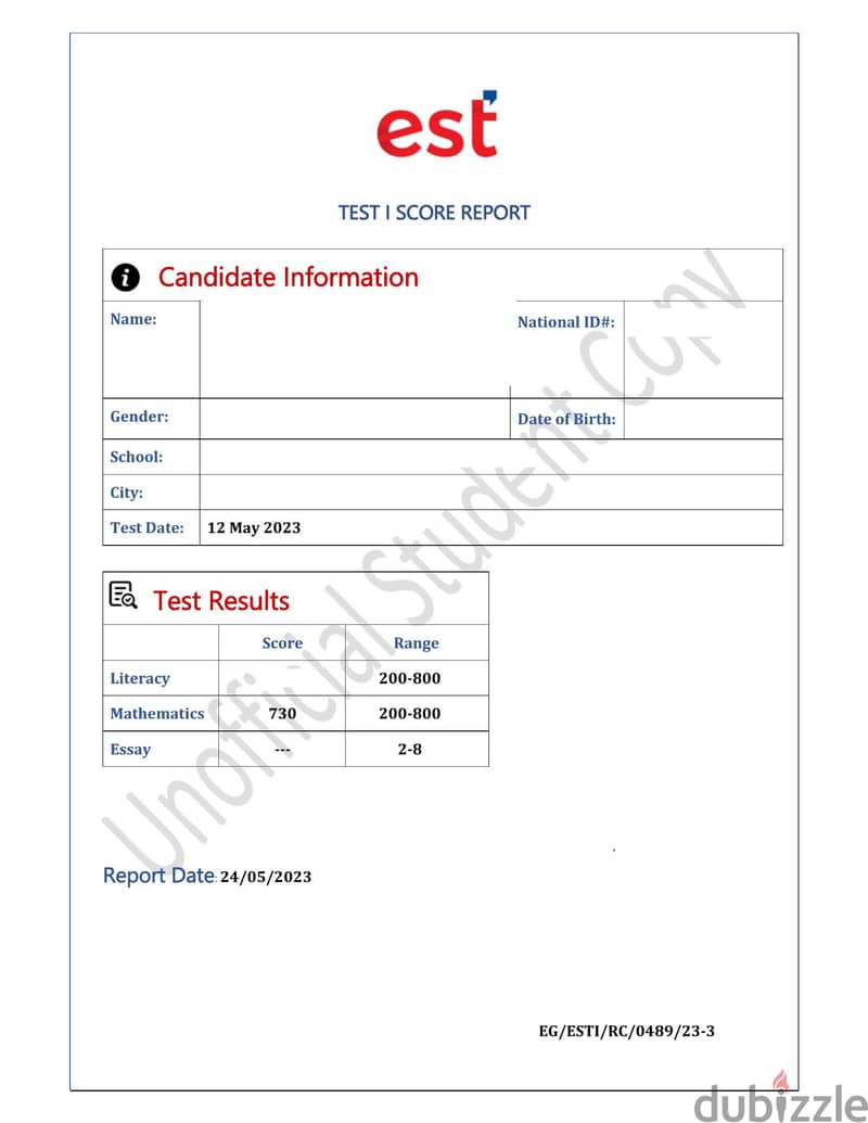 Math Tutor | SAT 1, EST 1 & ACT 1 (Grades 9-12) 1