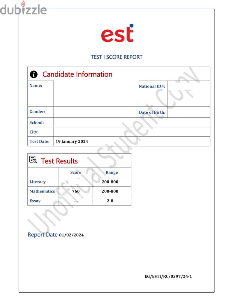 Math Tutor | SAT 1, EST 1 & ACT 1 (Grades 9-12) 2