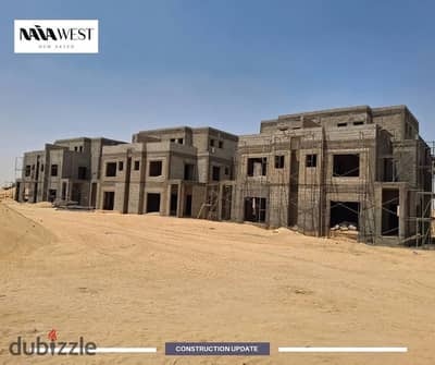 تاون هاوس ميدل للبيع استلام 2027 للوكشين مميز في نايا وست الشيخ زايد الجديده