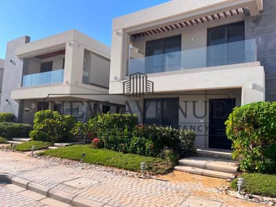 Fully finished and furnished Second row Standalone Villa with full sea view includes Kitchen cabinets and appliances for sale in La Vista Ras el Hekma