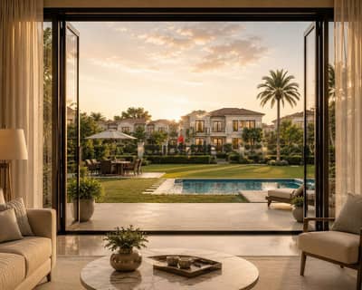 For a very limited time: a twin house with an open landscape view is available for sale at an unbeatable price in the most prestigious and distinctive