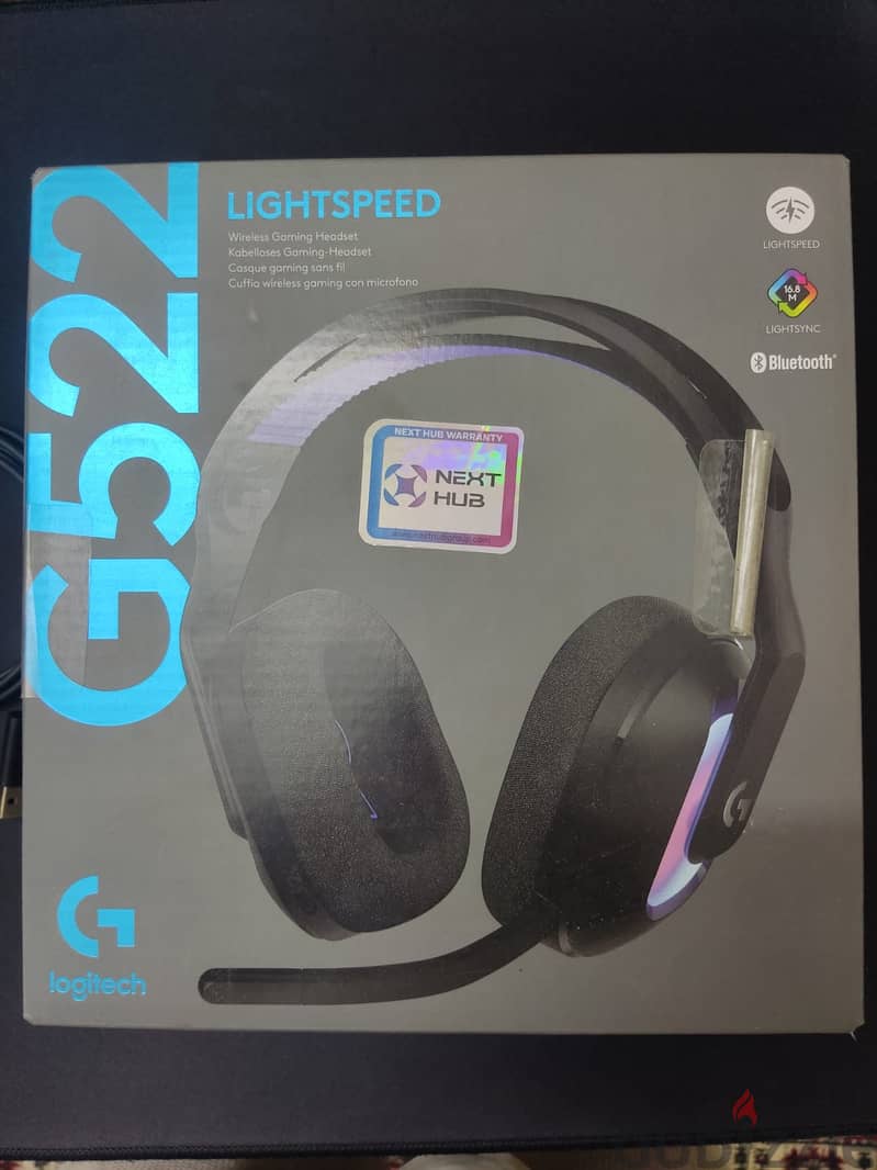 headset Logitech G522 Lightspeed 1