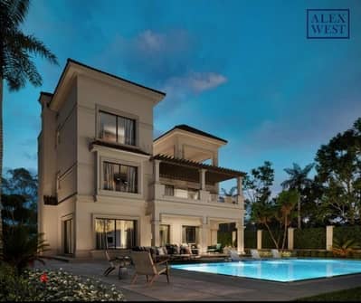 Standalone Villa for sale in Alex West – Alexandria | 428 m² buildings | 10 years installment