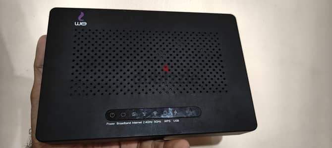 للبيع راوتر ZTE 188 V6 DUAL BAND WIFI بحاله ممتازه استخدام بسيط جدا