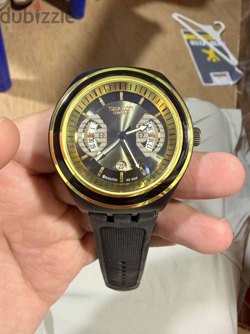 Swatch swiss irony 5