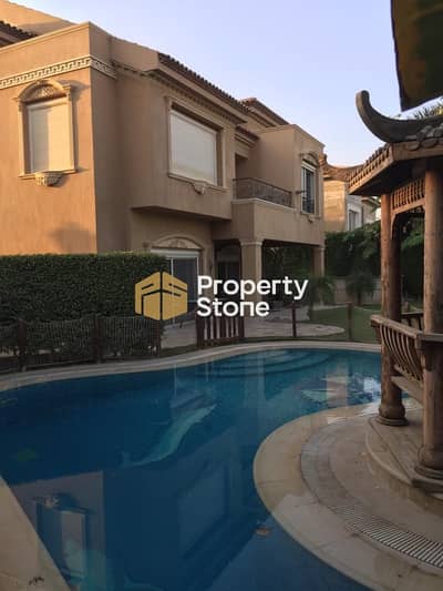 Villa for Rent in Lake View | Lake View | Fully Finished with ACs | Furnished | Open View | Private Swimming Pool | Large Garden