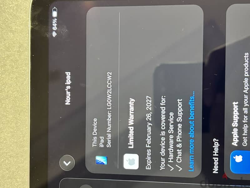 Apple ipad 11th generation as new 5