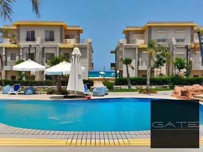 اقل سعر توين هاوس للبيع في سيسيليا لاجونز الساحل الشمالي اول صف بحر - متشطب بالفرش والاجهزة