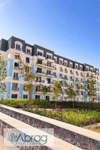 For sale, a 180m waterfront apartment, ready for delivery soon in Mountain View I City, October