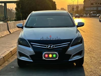 اكسنت ٢٠١٧ اتوماتيك اعلي فئه كسر زيرو وبدون مصروف رخصه سنتين ونص بإسمي