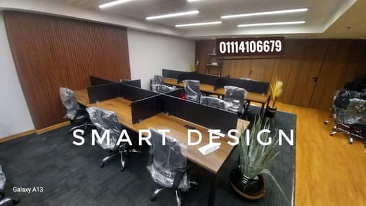 خلية عمل  وورك ستيشن بارتيشن مكاتب موظفين/ كول سنتر/ Workstation/desk