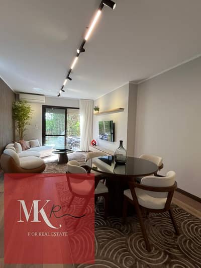 For Rent Ground floor apartment with a garden Fully finished. at the lowest price ready for immediate move-in. Located in the Easttown Sodic compound