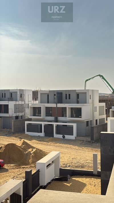 Twin House 265 sqm in El Patio Fifth Settlement prime location in a fully inhabited community near Mivida and Fifth Square 8 year installments