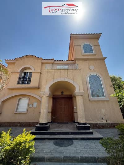 For rent, a furnished villa in Madinaty, Model F, separated