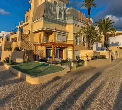 For sale in the most prestigious phase of Butterfly Compound a 3-story villa with a private pool prime location on Al Amal Axis next to Sarai