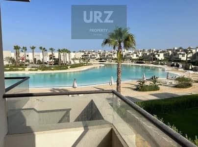 أمتلك الان بأقل سعر ف سيلفر ساندس شاليه فاخركامل التشطيب بواسطة Ora نجيب ساويرس Double View للبحر و االاجون بالقرب من ازها فوكا باى لافيستا راس الحكمه