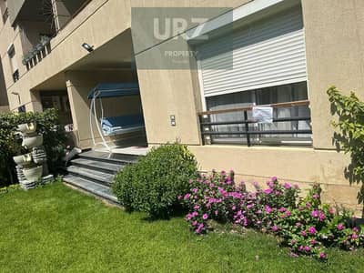 Ground floor apartment with 3 rooms garden, and private entrance in  New Cairo Strategic location on the Suez Road near Saada Creek Town