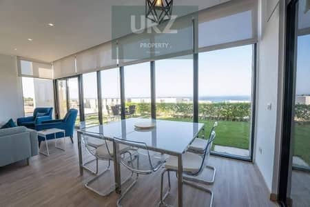 For sale in Solare from Misr Italia a ground floor chalet with a garden, the best location in Ras El Hekma directly next to Mountain View