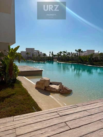 A golden investment opportunity in Ras El Hekma Own a luxuriously finished chalet with air conditioning for sale next to Dee Bay Yod and Fukabay