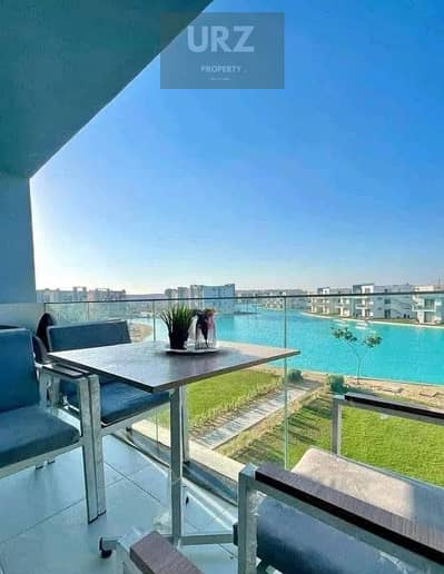 Join the Marsa Baghosh family now and own a two-bedroom chalet first row on Crystal Lagoon next to Modon and Sea Shore Hyde Park Almaza Bay