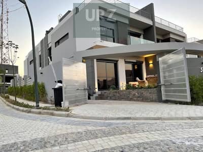 Double View Standalone Villa with private pool at a very special launch price in Fifth Settlement in a villa only compound near Mivida Hyde Park and D