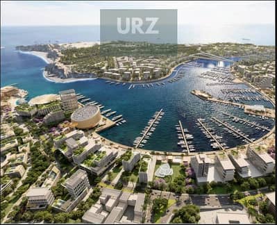 تاون هاوس 5 غرف كورنر seaview خيالي بتشطيب فاخر مع التكيفات في مدن راس الحكمة بالقرب من لافيستا و جون سوديك و ومانتن فيو للبيع