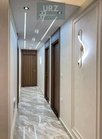 Corner 3 bedroom apartment fully finished ready to move in with 10 year installments in Fifth Settlement near Taj City Rehab Sheraton and Heliopolis