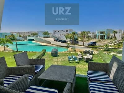 View your unit now! Luxury finished chalet with sea & lagoon view for sale with installments  next to Cali Coast Marseilia Naya Sea Shore Solari zahra