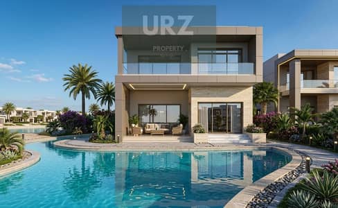 Villa in North Coast with 30 percent discount fully finished distinct sea view near Southmed La Sirena North Coast La Vista Bay next Waterway