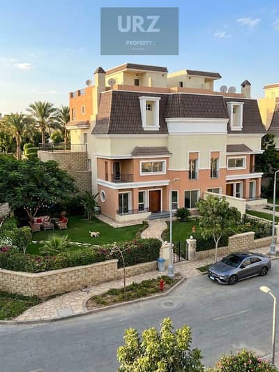 فيلا للبيع في سراى مدينة المستقبل بالتقسيط علي 12سنة بجوار بريفادو مدينتي و ابراج ذا سباين ودقايق من هاب تاون حسن علام و أليفا المستقبل سيتي