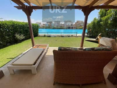 For sale at a special discount: Ground floor chalet with garden and private entrance, ready for viewing near modon Emaratia La Vista and Salt Waterway